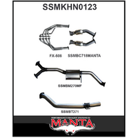 MANTA ENGINE BACK EXHAUST SYSTEM FITS HOLDEN COMMODORE VT VX VY VZ 5.7L 6.0L V8 SEDAN (SSMKHN0123) MANTA ENGINE BACK EXHAUST SYSTEM FITS HOLDEN COMMODORE VT VX VY VZ 5.7L 6.0L V8 SEDAN (SSMKHN0123)