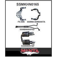 MANTA ENGINE BACK STAINLESS STEEL EXHAUST SYSTEM FITS HOLDEN COMMODORE VE VF 6.0L 6.2L V8 SEDAN/WAGON (SSMKHN0165)