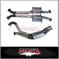 MANTA 3" DUAL CATBACK EXHAUST SYSTEM FITS HOLDEN COMMODORE VU VY VZ 5.7L 6.0L V8 UTE (SSMKHN0238)