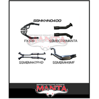 MANTA ENGINE BACK EXHAUST SYSTEM FITS HOLDEN COMMODORE VT VX VY VZ 5.7L 6.0L V8 SEDAN (SSMKHN0400) MANTA ENGINE BACK EXHAUST SYSTEM FITS HOLDEN COMMODORE VT VX VY VZ 5.7L 6.0L V8 SEDAN (SSMKHN0400)