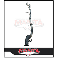 MANTA 3" TURBO BACK EXHAUST SYSTEM WITH CAT/NO MUFFLER FITS MITSUBISHI PAJERO SPORT QE QF QG 2.4L 4N15 4CYL 2015-2024 (SSMKMI0034)