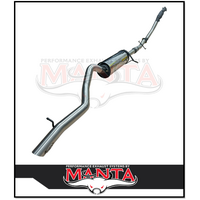 MANTA 3" TURBO BACK EXHAUST SYSTEM WITH CAT/MUFFLER FITS MITSUBISHI PAJERO SPORT QE QF QG 2.4L 4N15 4CYL 2015-2024 (SSMKMI0036)