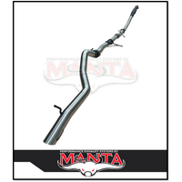 MANTA 3" TURBO BACK EXHAUST SYSTEM WITH NO CAT/NO MUFFLER FITS MITSUBISHI PAJERO SPORT QE QF QG 2.4L 4N15 4CYL 2015-2024 (SSMKMI0037)