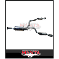 MANTA 3" STAINLESS STEEL CAT BACK EXHAUST WITH REAR RESONATORS FITS RAM 1500 DT 5.7L V8 2020-ON