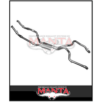 MANTA 3" TWIN STAINLESS STEEL TURBO BACK EXHAUST SYSTEM (L & R EXIT) WITH CATS/1 MUFFLER FITS TOYOTA LANDCRUISER VDJ200R 2007-2015 (SSMKTY0049)