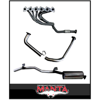 MANTA STAINLESS STEEL ENGINE BACK EXHAUST SYSTEM FITS TOYOTA LANDCRUISER HZJ75R 4.2L 1HZ 1990-1999 (SSMKTY0068)