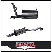 MANTA 3" STAINLESS STEEL CAT BACK EXHAUST SYSTEM FITS TOYOTA LANDCRUISER UZJ200R 2007-2012 (SSMKTY0085)