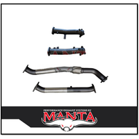 MANTA STAINLESS STEEL DPF DELETE KIT WITH CATS FITS TOYOTA LANDCRUISER VDJ200R 4.5L V8 2015-2021 (SSMKTY0153)