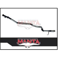 MANTA 3" STAINLESS STEEL DPF BACK EXHAUST FITS TOYOTA LANDCRUISER FJA300R 300 SERIES 3.3L V6 2021-ON