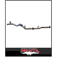 MANTA 4" STAINLESS STEEL DPF BACK EXHAUST SYSTEM FITS TOYOTA LANDCRUISER VDJ76R 4.5L V8 2016-ON