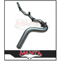MANTA 4" TURBO BACK SIDE-EXIT EXHAUST SYSTEM WITH NO CAT FITS TOYOTA LANDCRUISER VDJ79R 4.5L V8 SINGLE CAB 2016-2025 (SSMKTY0389)