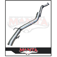 MANTA STAINLESS STEEL 4" DPF BACK EXHAUST SYSTEM FITS TOYOTA PRADO GDJ251R 2.8L TD 6/2024-ON (SSMKTY0500)