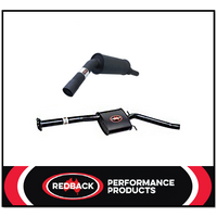 REDBACK 2.5" CATBACK EXHAUST SYSTEM WITH REAR MUFFLER FITS HOLDEN COMMODORE VT VX VY V6 WAGON/UTE