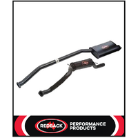 FORD FALCON AU 6CYL 4.0L UTE REDBACK 2 1/2" CAT BACK EXHAUST WITH REAR MUFFLER