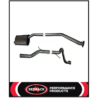 FORD FALCON AU 6CYL 4.0L UTE REDBACK 2 1/2" CAT BACK EXHAUST WITH TAILPIPE