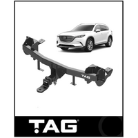 TAG TOWBAR & DIRECT WIRING KIT (2000KG) FITS MAZDA CX-9 TB 12/2007-6/2016 (T4M563-K201)