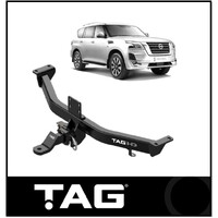 TAG HEAVY DUTY TOWBAR (3500KG) FITS NISSAN PATROL Y62 5.6 V8 2012-ON