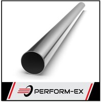2 1/4" INCH (57MM) 304 GRADE STAINLESS STEEL EXHAUST PIPE TUBE 1 METRE