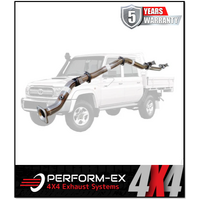 PERFORM-EX 3" STAINLESS STEEL DPF BACK EXHAUST SYSTEM FITS TOYOTA LANDCRUISER VDJ79R 4.5L V8 2016-2025