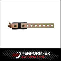 UNIVERSAL EXHAUST BRACKET RUBBER STRAP / PERFORATED STRIP (UNB001)
