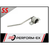 UNIVERSAL EXHAUST SWIVEL BRACKET 2 HOLES 10MM ROD (304 STAINLESS STEEL)