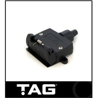 TAG 7 PIN FLAT SOCKET (VEHICLE SIDE)