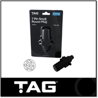 TAG PULSE 7 PIN SMALL ROUND PLUG