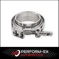 STAINLESS STEEL QUICK RELEASE EXHAUST V-BAND CLAMP KIT