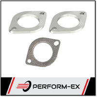 2 1/2" (63MM) X 2 BOLT FLANGE PLATE KIT (STAINLESS STEEL)