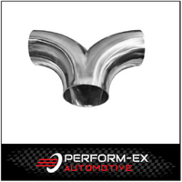 PERFORM-EX 2.5" 63MM) 304 STAINLESS STEEL Y-PIPE (YP250-304TB)
