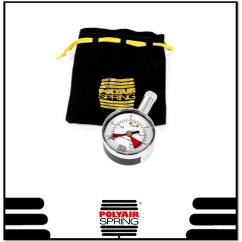 POLYAIR AIRBAG MANUAL AIR PRESSURE GAUGE 100PSI (19100)