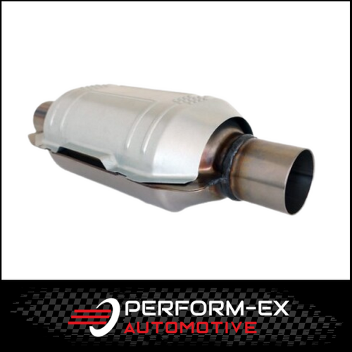 UNIVERSAL CERAMIC EURO 2 OVAL CAT CONVERTER - 2.5" (63MM) 400 CPSI (CAT250V)