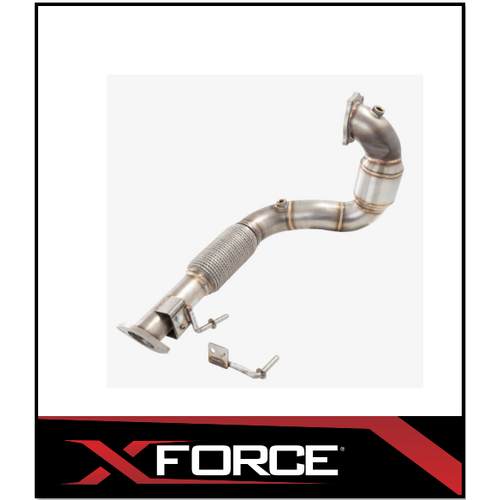 XFORCE DOWN PIPE KIT FITS HYUNDAI i30 N LINE 1.6L G4FJ TURBO 2017-ON