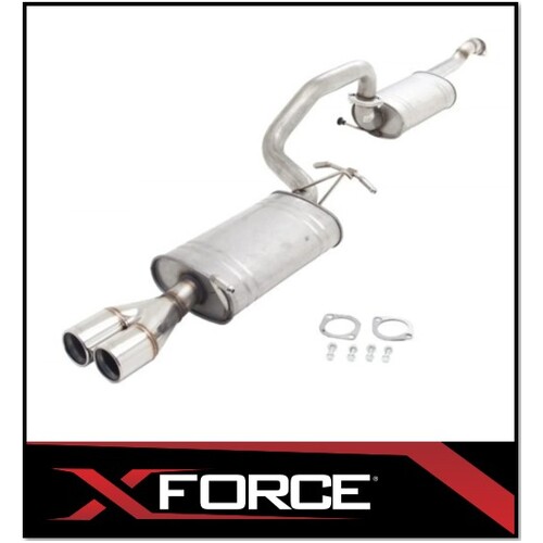 FORD FALCON FG XR6 NON TURBO SEDAN XFORCE 2.5" 409 STAINLESS STEEL CAT BACK EXHAUST