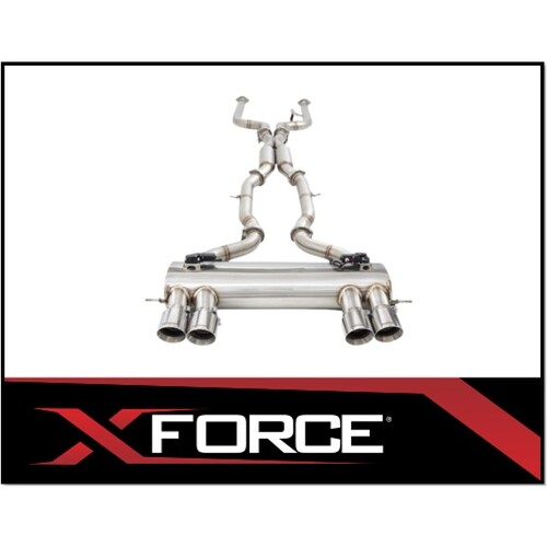 XFORCE 304 STAINLESS STEEL VAREX CATBACK VAREX EXHAUST SYSTEM FITS BMW M3 G80 COMPETITION 11/2020-ON