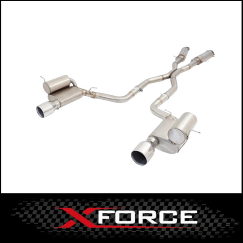 3" XFORCE STAINLESS STEEL CATBACK EXHAUST SYSTEM FITS JEEP GRAND CHEROKEE SRT8 2011-ON