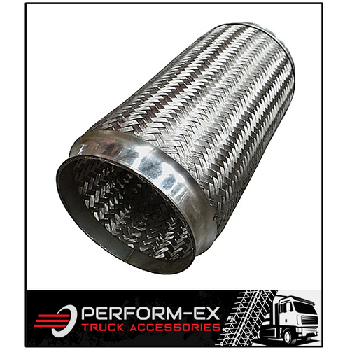 STAINLESS STEEL 12" X 5" 127MM EXHAUST FLEX BELLOW (FLEX12500B)