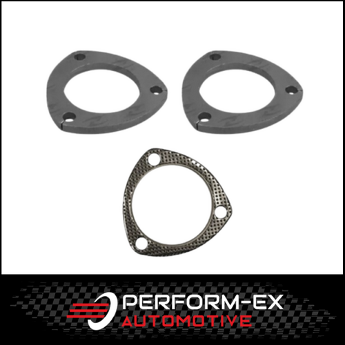 2.25" (57MM) X 3 BOLT FLANGE PLATE KIT (MILD STEEL)