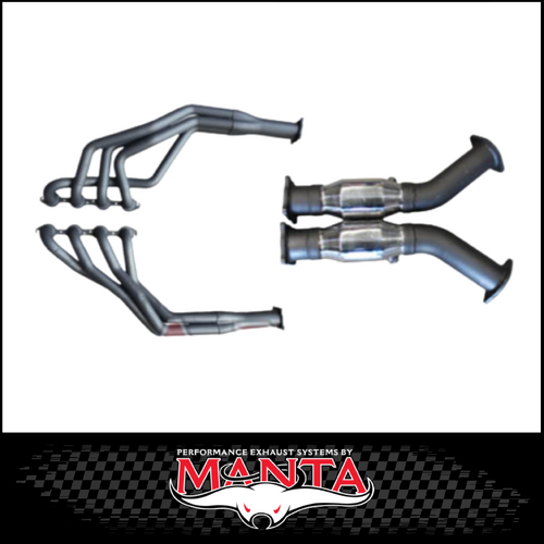 MANTA 4 INTO 1 EXTRACTORS & CATS KIT FITS HOLDEN COMMODORE VT VX VY VZ 5.7L 6.0L V8 (FX-508KIT)