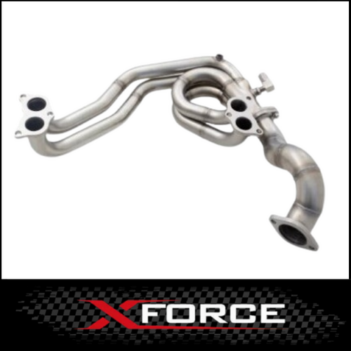 XFORCE STAINLESS STEEL UNEQUAL HEADERS/OVER PIPE FITS TOYOTA 86 2.0L 2012-2021