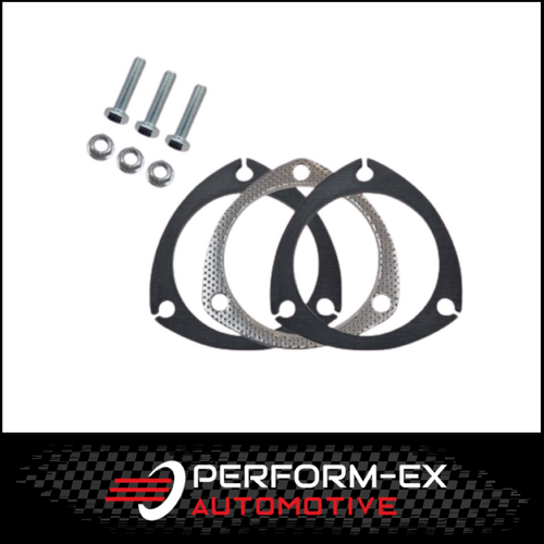 4" (101MM) X 3 BOLT FLANGE PLATE KIT (MILD STEEL)