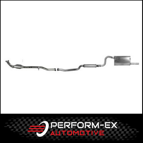 STANDARD ENGINE BACK EXHAUST SYSTEM FITS FORD FALCON BA UTE LPG 6CYL 10/02-9/05
