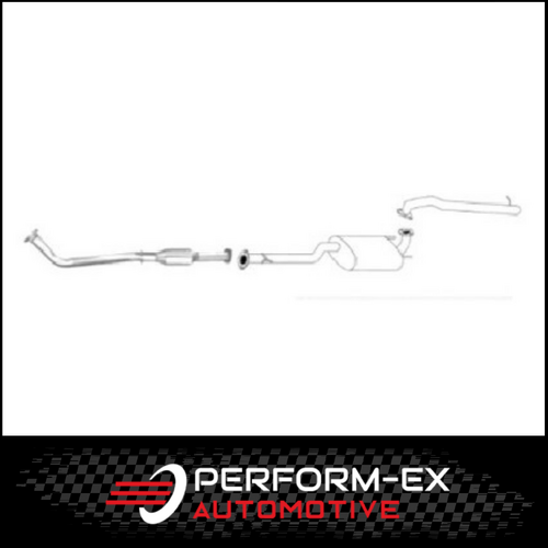 STANDARD DUMP PIPE BACK EXHAUST SYSTEM FITS TOYOTA HILUX KUN16R KUN26R 2/05-3/15