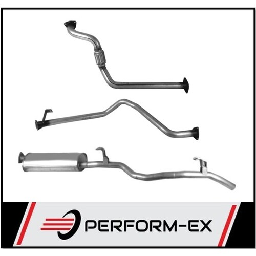 STANDARD ENGINE BACK EXHAUST SYSTEM FITS TOYOTA LANDCRUISER HZJ75R 1/90-7/99