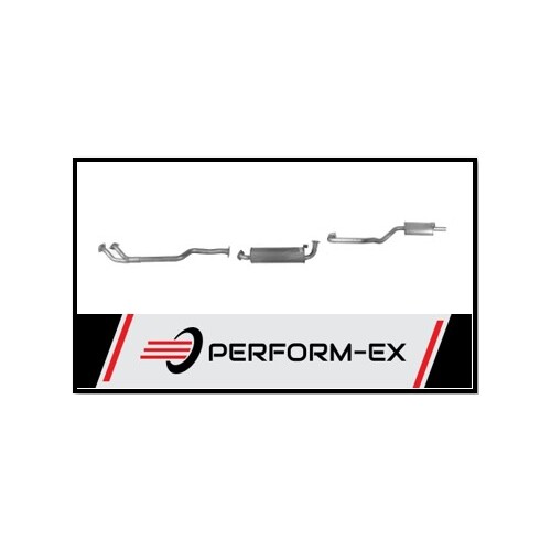 STANDARD ENGINE BACK EXHAUST SYSTEM FITS TOYOTA LANDCRUISER FZJ105R 8/98-7/02