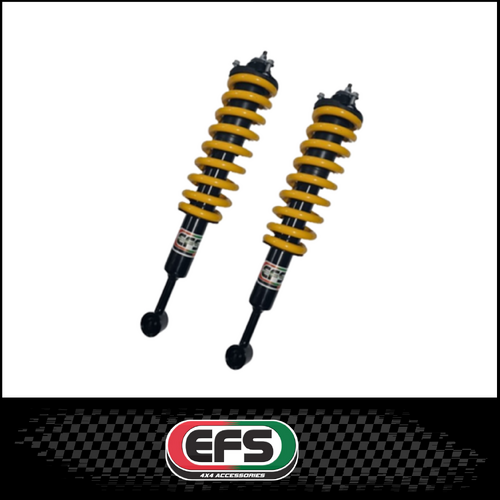 EFS ELITE COMPLETE FRONT STRUTS (2" RAISED) FITS FORD RANGER PXI PXII 2011-2018 (50-100KG)