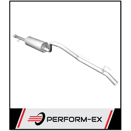 STANDARD REAR MUFFLER & TAILPIPE FITS TOYOTA HILUX GUN122R 2.4L 2GD-FTV TD 10/2015-6/2019 (M0826A)