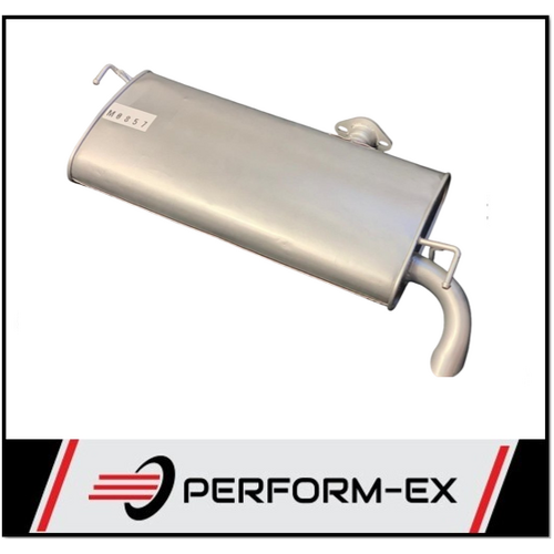 STANDARD REPLACEMENT REAR MUFFLER FITS HYUNDAI TUCSON TL 2.0L PETROL WAGON 2015-2018 (M0857)