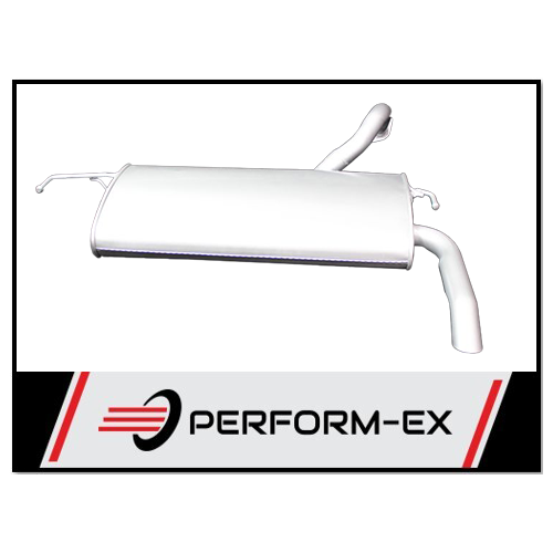 STANDARD REPLACEMENT REAR MUFFLER FITS KIA SELTOS EP81A 2.0L PETROL FWD 10/2019-8/2022 (M0884)