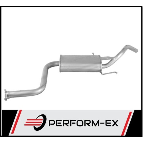 STANDARD REAR MUFFLER FITS FORD LASER KC KE 1.3L 1.6L 10/85-7/90